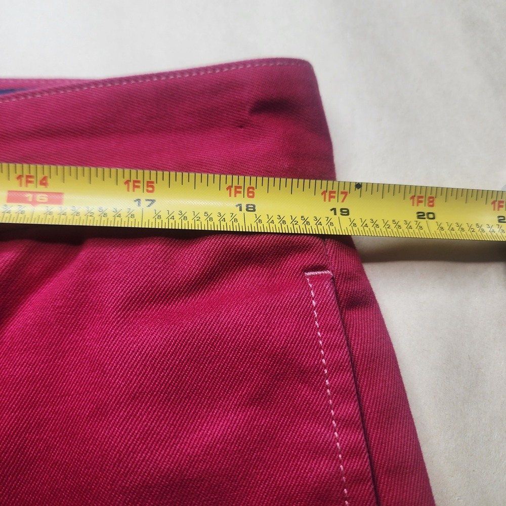 Vineyard Vines Mens Club Pant Pink Cotton Twill Straight Leg Chino 36x34 golfing - Picture 9 of 10